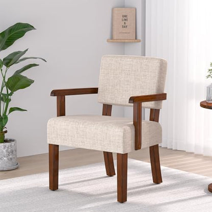 FAGAGA Accent Chair, Living Room Chairs Oversized with Soft Seat and Armrests for Dinning Bedroom Reading and Waiting Rooms