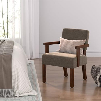 FAGAGA Accent Chair, Living Room Chairs Oversized with Soft Seat and Armrests for Dinning Bedroom Reading and Waiting Rooms