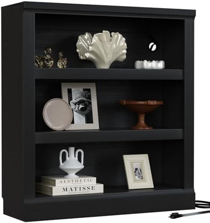 Unikito Bookshelf, 5 Tier Book Shelf, 71 Inch Tall Bookcase with Adjustable Shelves, Open Storage Book Case Organizer, Freestanding Display Shelf Stand for Living Room, Home Office, Bedroom, Cherry