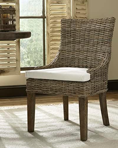 Padma's Plantation Alfresco Dining Chair, Set of 2 Kubu Grey