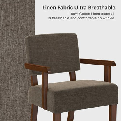FAGAGA Accent Chair, Living Room Chairs Oversized with Soft Seat and Armrests for Dinning Bedroom Reading and Waiting Rooms