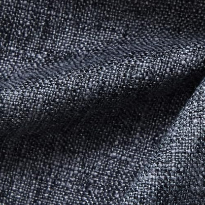 Tbfit Linen Fabric Single Sofa, Accent Chair, Mid Century Modern Armchair for Living Room, Bedroom Button Tufted Upholstered Comfy Reading Sofas, Beige — 56.7 inch / Blue Grey (2)