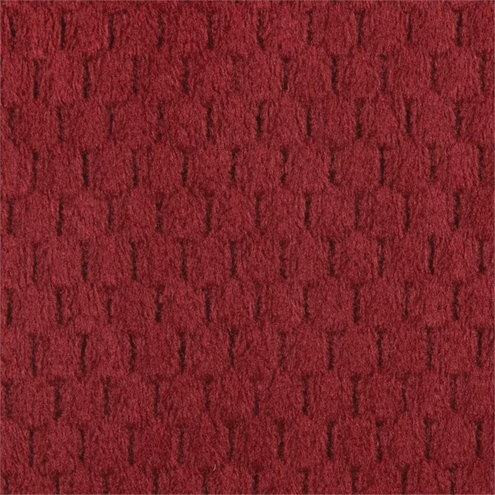 Catnapper Batts Chaise Rocker Recliner with Deluxe Heat & Massage in Red Polyester Fabric