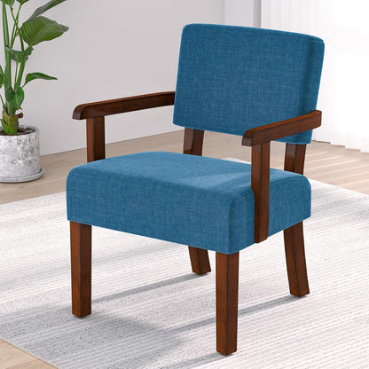 FAGAGA Accent Chair, Living Room Chairs Oversized with Soft Seat and Armrests for Dinning Bedroom Reading and Waiting Rooms