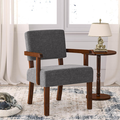 FAGAGA Accent Chair, Living Room Chairs Oversized with Soft Seat and Armrests for Dinning Bedroom Reading and Waiting Rooms