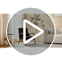 Achicsofar Accent Chair Mid Century Modern Armchair with Lumbar Support Pillow Wood Legs PU Leather Upholstered Lounge Chairs Comfy High Back Cushion for Living Room Bedroom