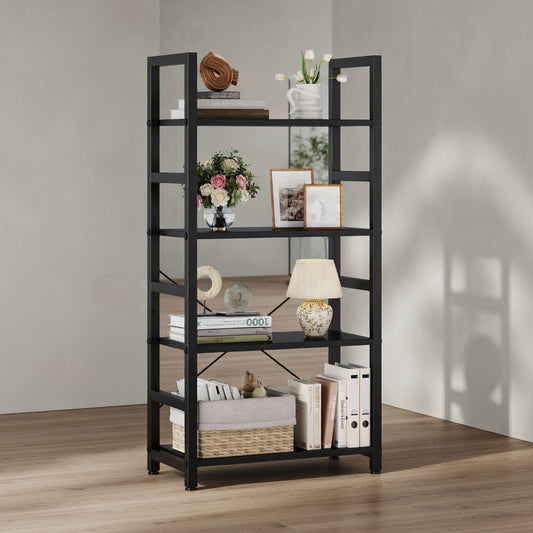 Modern Bookshelf — Versatile Multi-Tier Storage | Ashnook