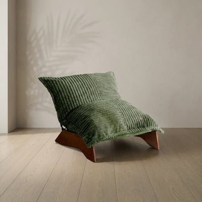 Adjustable Lounge Chair — 2-in-1 Bean Bag & Frame | Ashnook