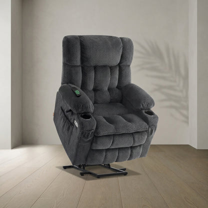 Power Lift Recliner Chair — Dual Motor, Massage & Heat | Ashnook