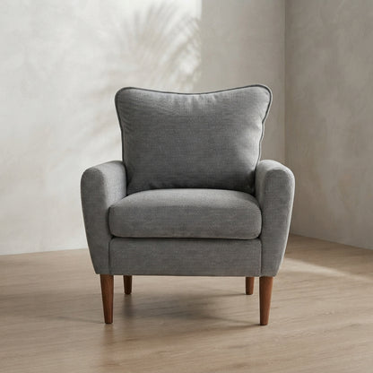 Upholstered Accent Chair — Mid-Century Modern | Ashnook