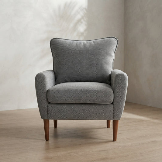 Upholstered Accent Chair — Mid-Century Modern | Ashnook