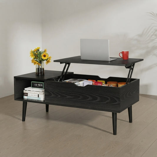 Lift-Top Coffee Table — Hidden Storage & Versatile Design | Ashnook