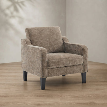 Upholstered Accent Chair — Mid-Century Modern | Ashnook