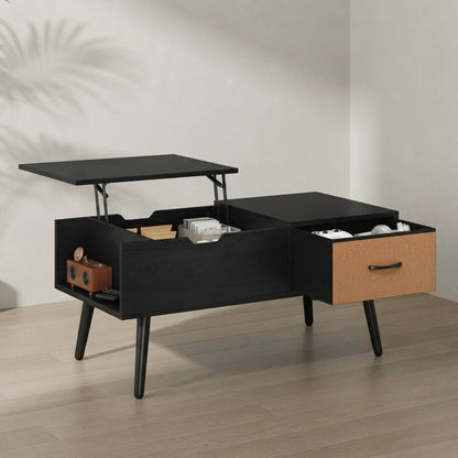 Lift-Top Coffee Table — Versatile Storage & Workspace | Ashnook